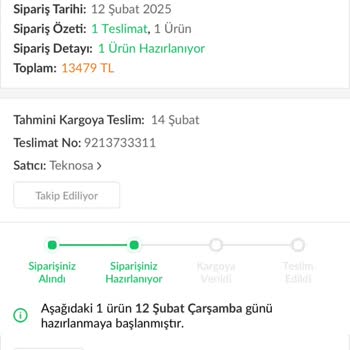 İptal Edilen Sipariş Ve Hatalı Fiyat Sorunu