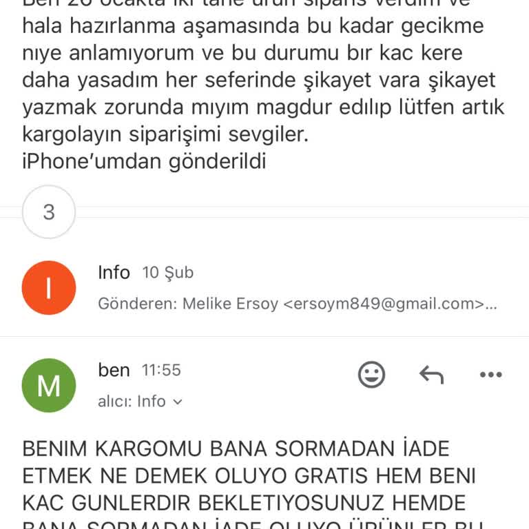 Ürün İadesi Ve Müşteri İletişiminde Sorunlar