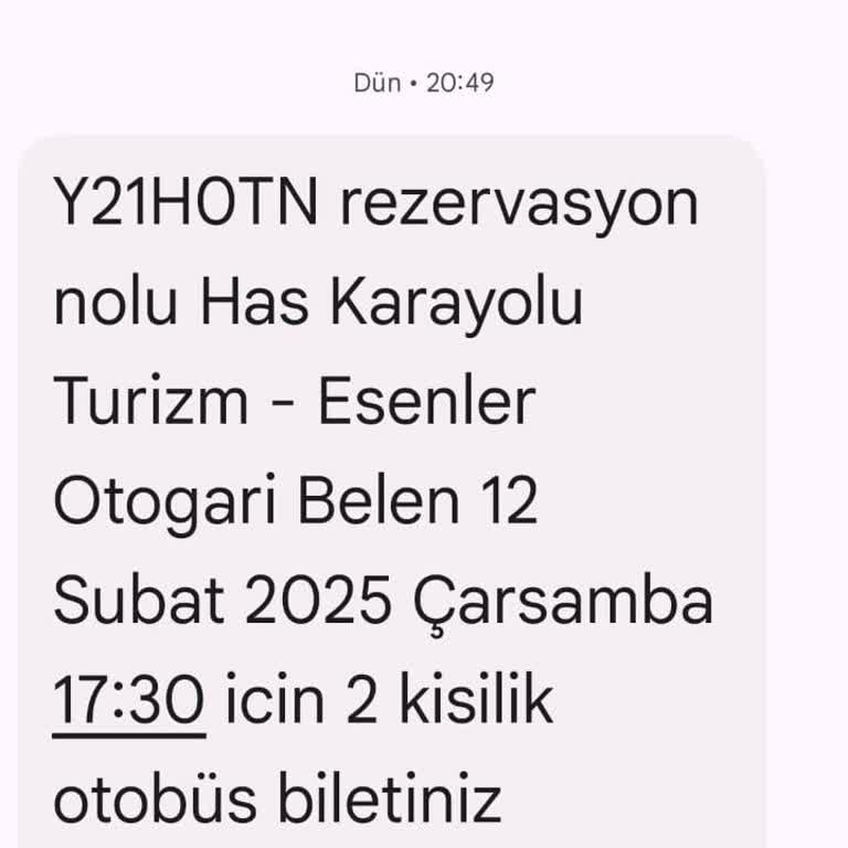 Cenaze Nedeniyle Bilet İadesi Yapılmayan Mağduriyet