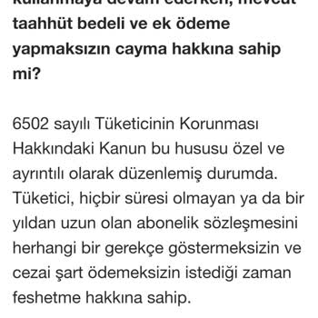 Yanlış Faturalandırma Ve Taahhüt Bedeli Sorunu