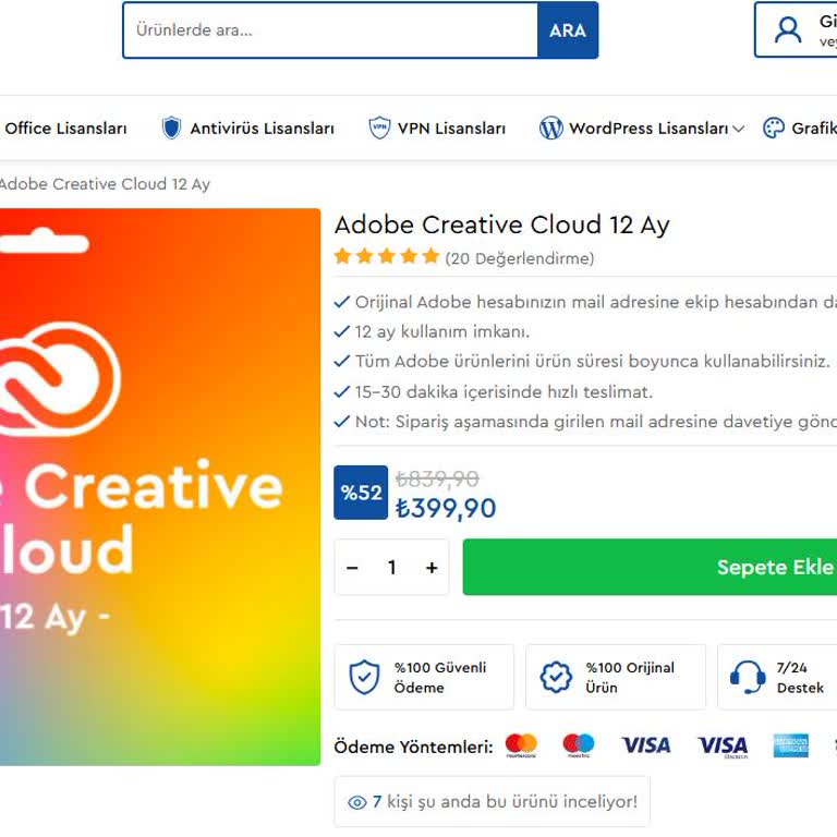 Adobe Creative Cloud Üyelik Süresi Sorunu Ve Müşteri Hizmetleri Erişimsizliği