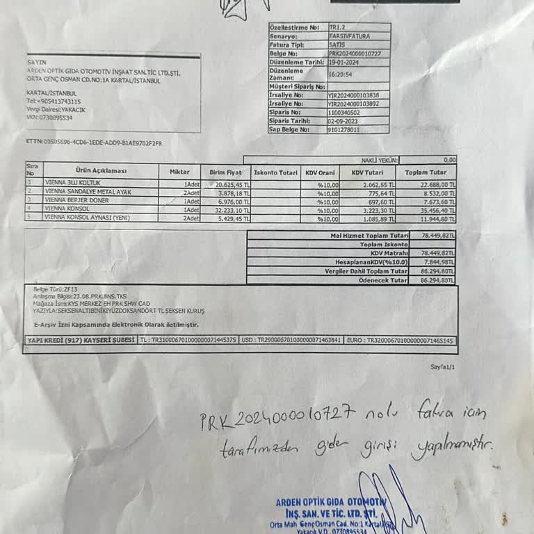 Enza Home'dan Aldığım Ürünlerin Teslimat Ve Değişim Sorunları
