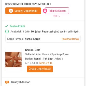 Yanlış Ayar Ve Fiyatla Gelen Küpe Sorunu