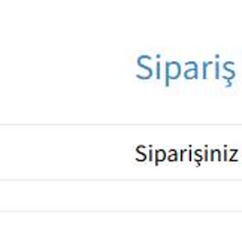 Sipariş Sonrası Ulaşılamayan Müşteri Hizmeti