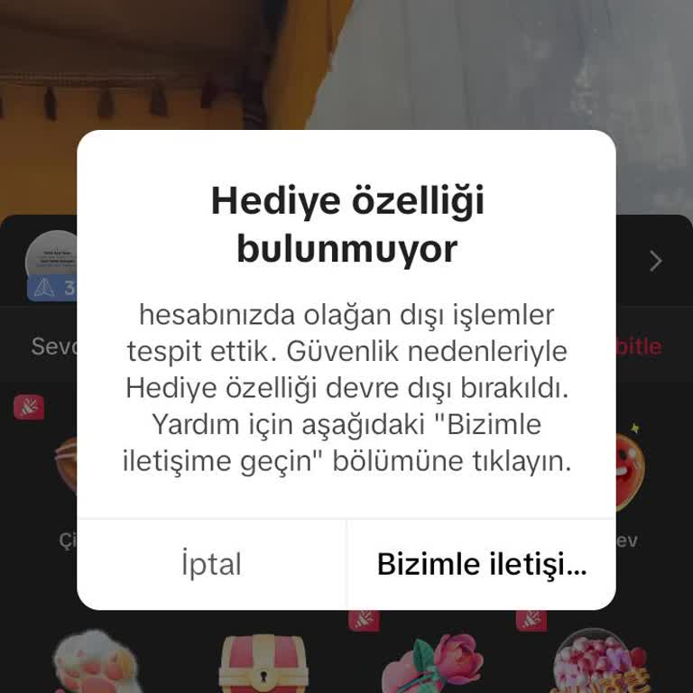 TikTok Jetonları Kullanılamıyor: Hediye Gönderme Sorunu