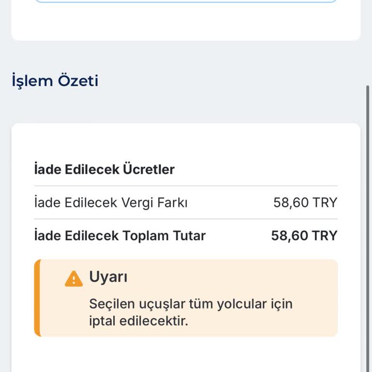 Anadolu Jet İade Politikası Şok Ediyor