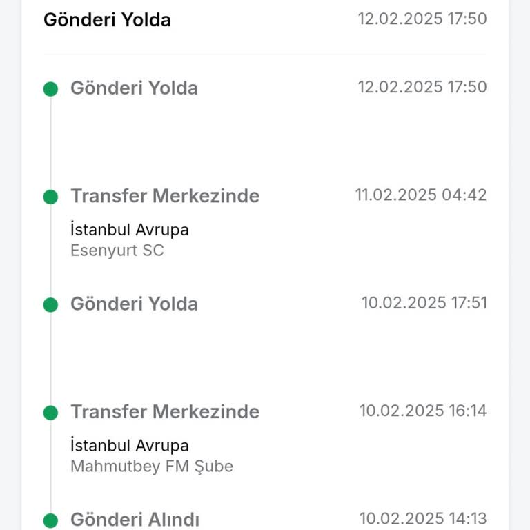 Kargo Teslimatında Yaşanan Aşırı Gecikme