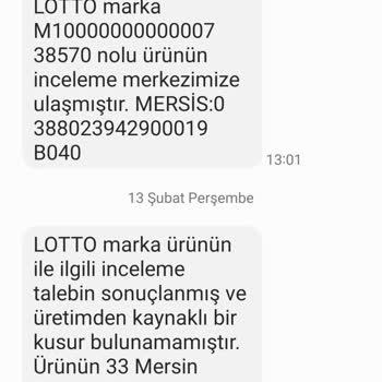 Lotto Ayakkabıda Koku Sorunu Ve İlgisizlik