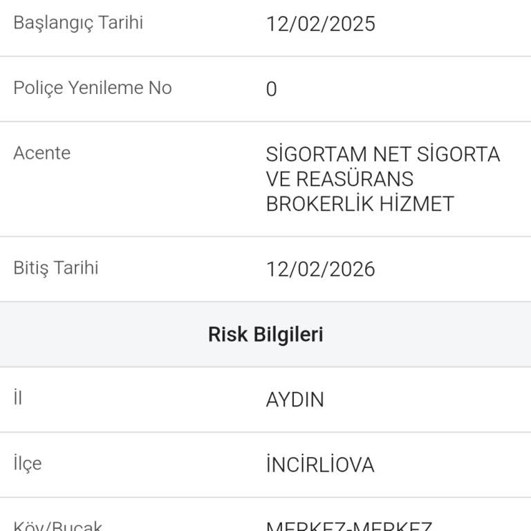 DASK Poliçeme Ulaşamıyorum, SMS Gelmiyor