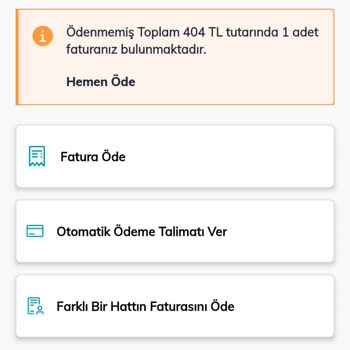 Mobil Paket Taahhüt Ve Fatura Sorunu