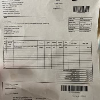 Garanti Kapsamında Destek Alamama Ve Ücret Talebi