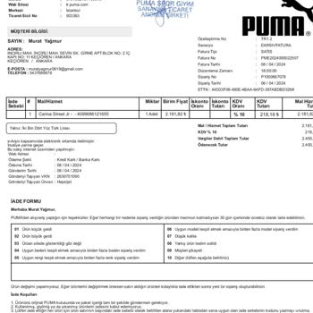 Puma Ayakkabıda Hayal Kırıklığı Ve Müşteri Hizmetleri Sorunu