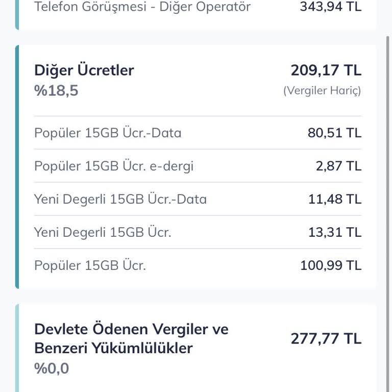 Fatura Tutarında Belirsiz Ekstra Ücretler Ve Müşteri Hizmetlerine Ulaşamama Sorunu