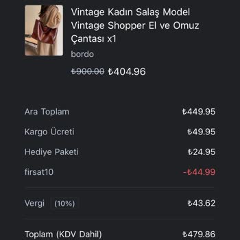 Tecer Bag Hediye Paketi Hizmeti Ve İletişim Sorunları!