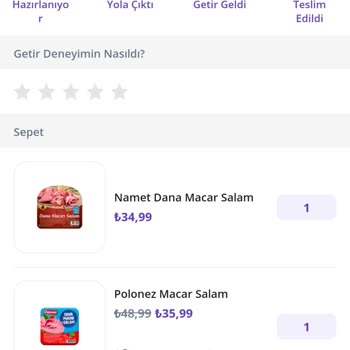 Getir Market'te Bozuk Ürün Ve İlgisizlik Sorunu