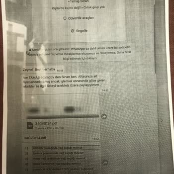 Volkswagen Tamaş Servisindeki Şeffaflık Sorunu