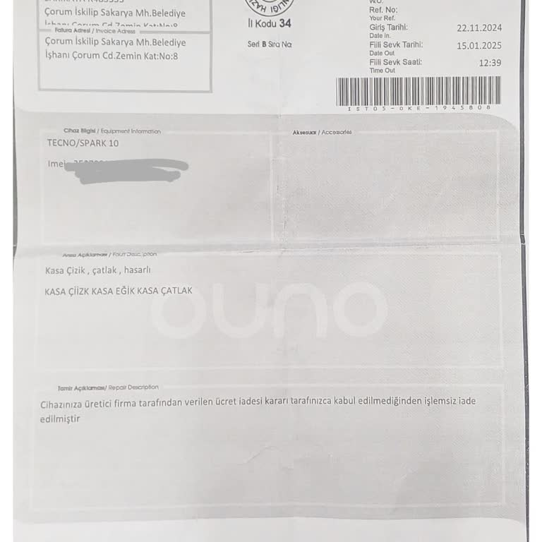 Kasko Hizmetinde Uzun Süreli Onarım Ve İletişim Sorunu