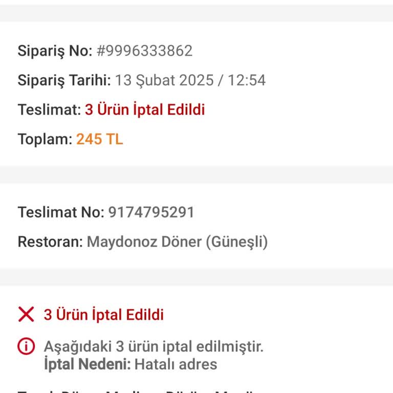 İade Sürecinde Yaşanan Sorunlar Ve Müşteri Memnuniyetsizliği