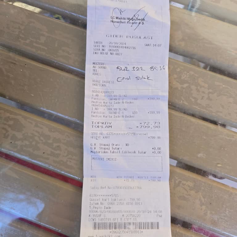 LCW'de Kredi Kartı İadesi Sorunu