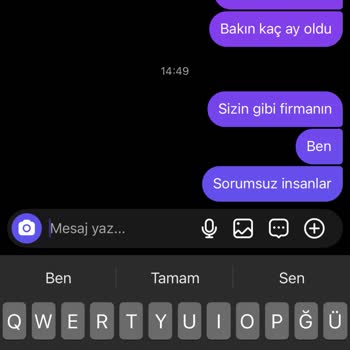 İade Edilmeyen Ücret Ve İlgisiz Müşteri Hizmetleri