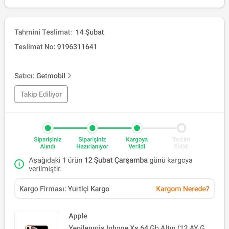 Trendyol'dan Yanlış Renk İphone Gönderimi Ve İade Sorunu