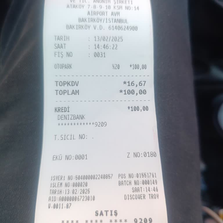 Ücretsiz Otoparkta Haksız Ücret Alımı