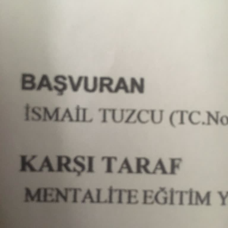 Eğitim Kurumunda Maaş Ve Hukuki Sorunlar