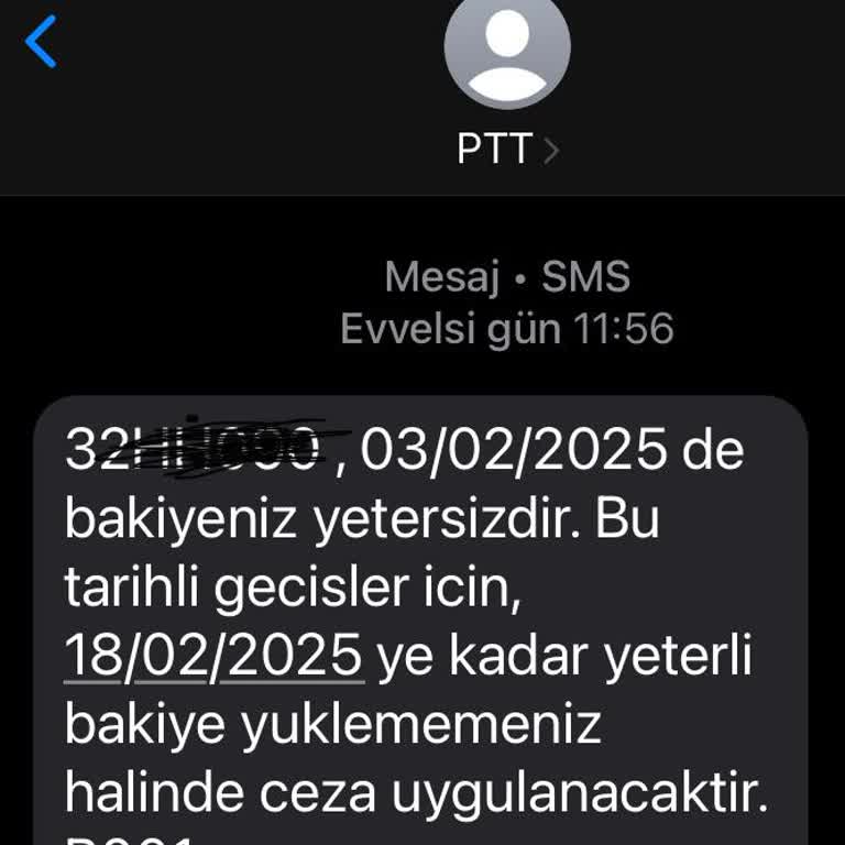 Satılan Araç İçin HGS Mesajları Can Sıkıyor