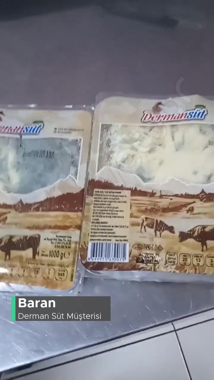 Derman Süt Ürün Küflenmesi Ve Yırtık Paket! videonun kapak resmi