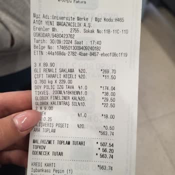 A101'de Etiket Ve Fiş Fiyatı Farkı, İade Sorunu