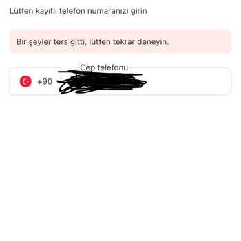 Yemeksepeti Giriş Sorunu