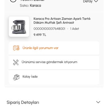 Karaca'dan Aldığım Ürün 5 Günde Fiyat Düşüşü Yaşadı