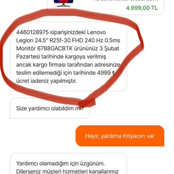 Eksik Teslimat Ve İade Sürecinde Yaşanan Sorunlar
