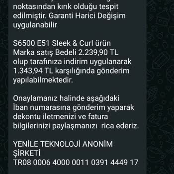 Remington Düzleştirici Bozuldu, Değişim Sonrası Yine Çalışmadı