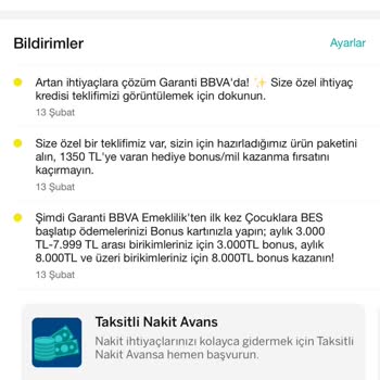 Garanti BBVA Özel Teklifteki Faiz Oranı Tutarsızlığı