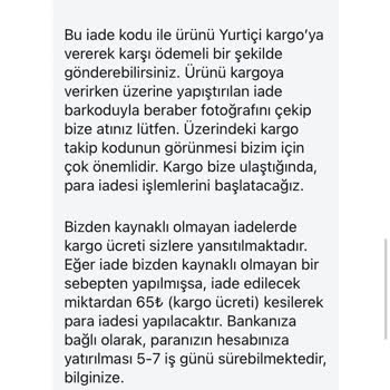 İade Sürecinde Yaşanan Gecikme Ve İletişim Sorunu