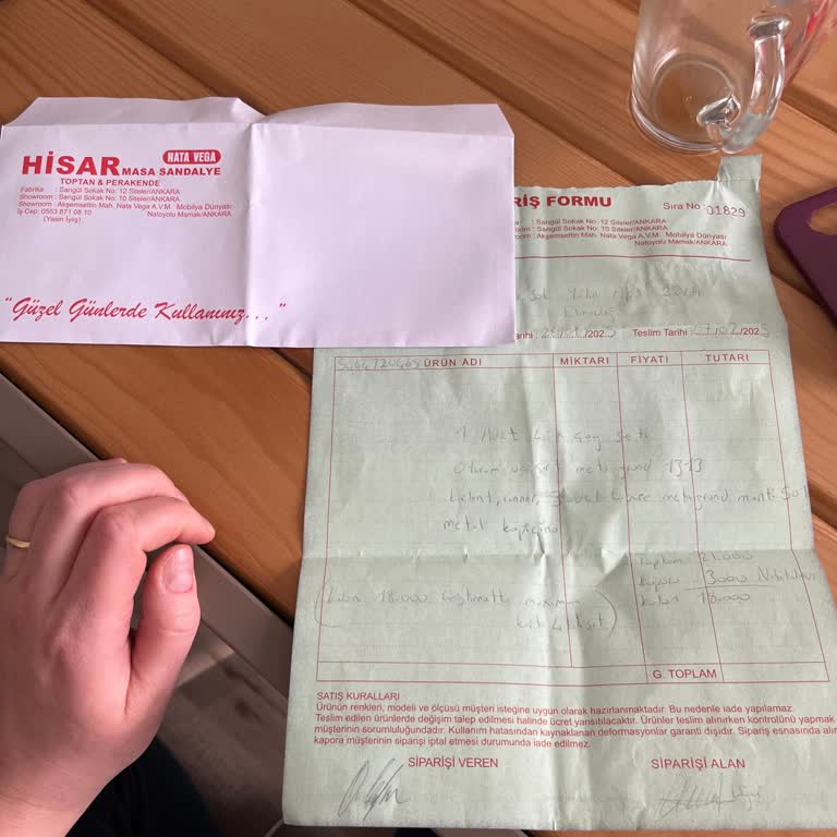 Çay Seti Teslimat Sonrası Gıcırtı Sorunu