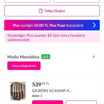 İptal Edilemeyen Sipariş Sorunu