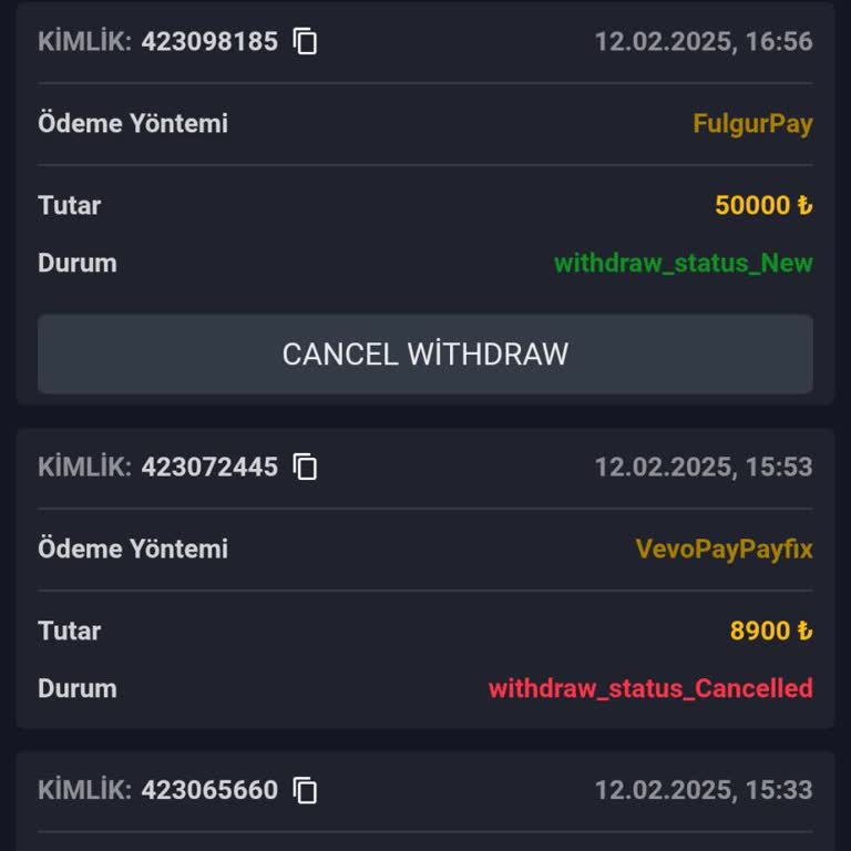Takvimbet Kazancımı Ödemeyen Güven Vermeyen Site