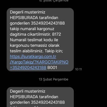 Sürat Kargo'nun Teslimat Fiyaskosu