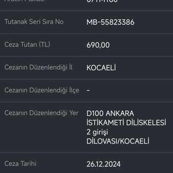 Erken Ödenen Trafik Cezasında Faiz Şoku