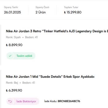 Barçın Spor Defolu Ürünlerin Tekrarı: Ticaret Ahlakı Nerede?