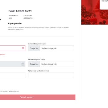 Tefal Plus Garanti Kayıt Sorunu: Sistem Hatası Ve Müşteri Hizmetleri Çıkmazı