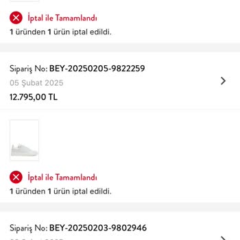 Beymen'den Aldığım Ayakkabı Sürekli İptal Ediliyor