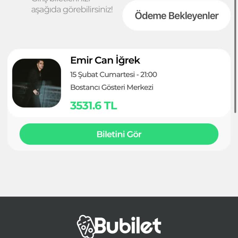 Sağlık Sorunları Nedeniyle İptal Edilemeyen Konser Bileti