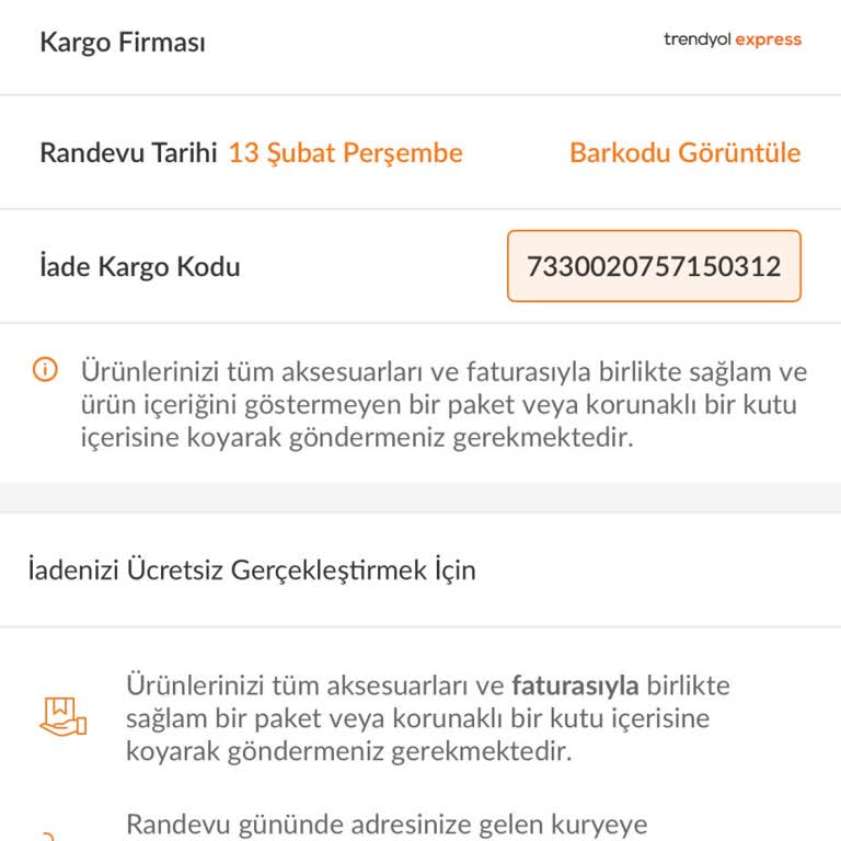 Feray Home Siparişim Olan Ürünü Ne Gönderdi Ne De Ücret İadesi Yaptı