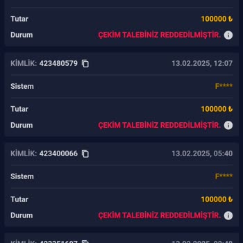 Kalitebet'te Ödeme Sorunu Ve Hesap Kapatma