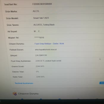 KVK Servisinde Garanti Sorunu Ve İletişim Güçlüğü