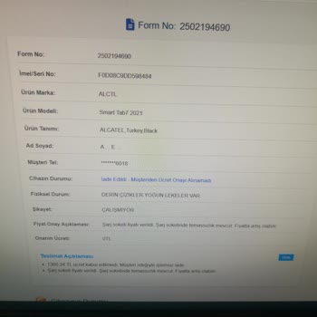 KVK Servisinde Garanti Sorunu Ve İletişim Güçlüğü