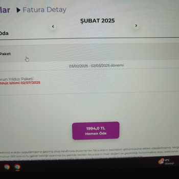 Yanlış Faturalandırma Ve Paket Yenileme Sorunu